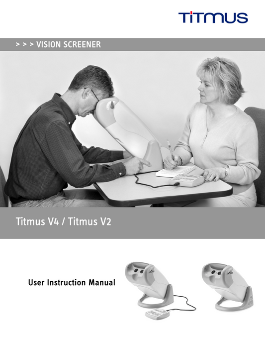 19213 - Titmus V4/V2 User Instruction Manual
